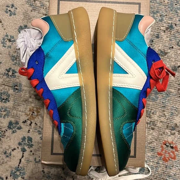 NWT Mia Vesta Sneaker in Turquoise & Green Multicolored - Picture 7 of 15